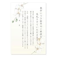 喪中はがき 年賀状じまい文章 私製20枚入り 詳細記入不要 Amazon | [ハガキ製作所] 喪中はがき 20枚 年賀状じまい 私製